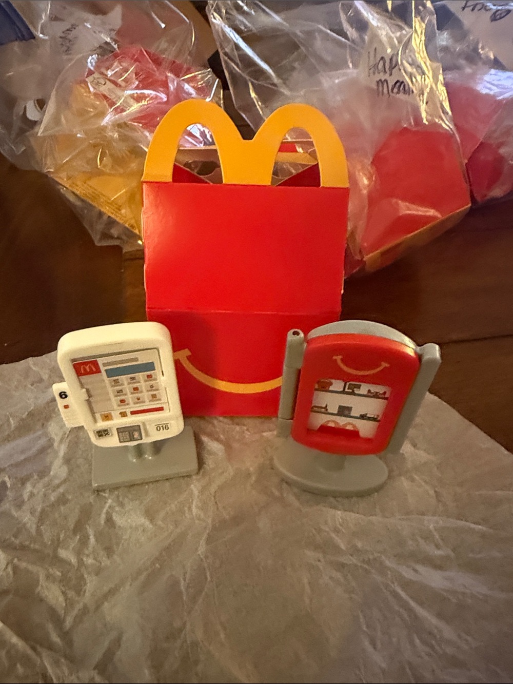 Lil McDonald's kiosks Happy Meal toy